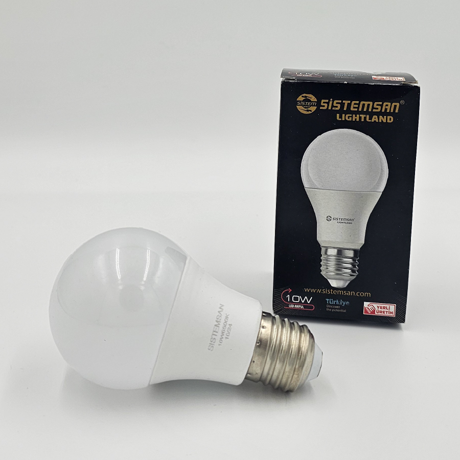 SİSTEMSAN 10 W LED AMPUL BEYAZ
