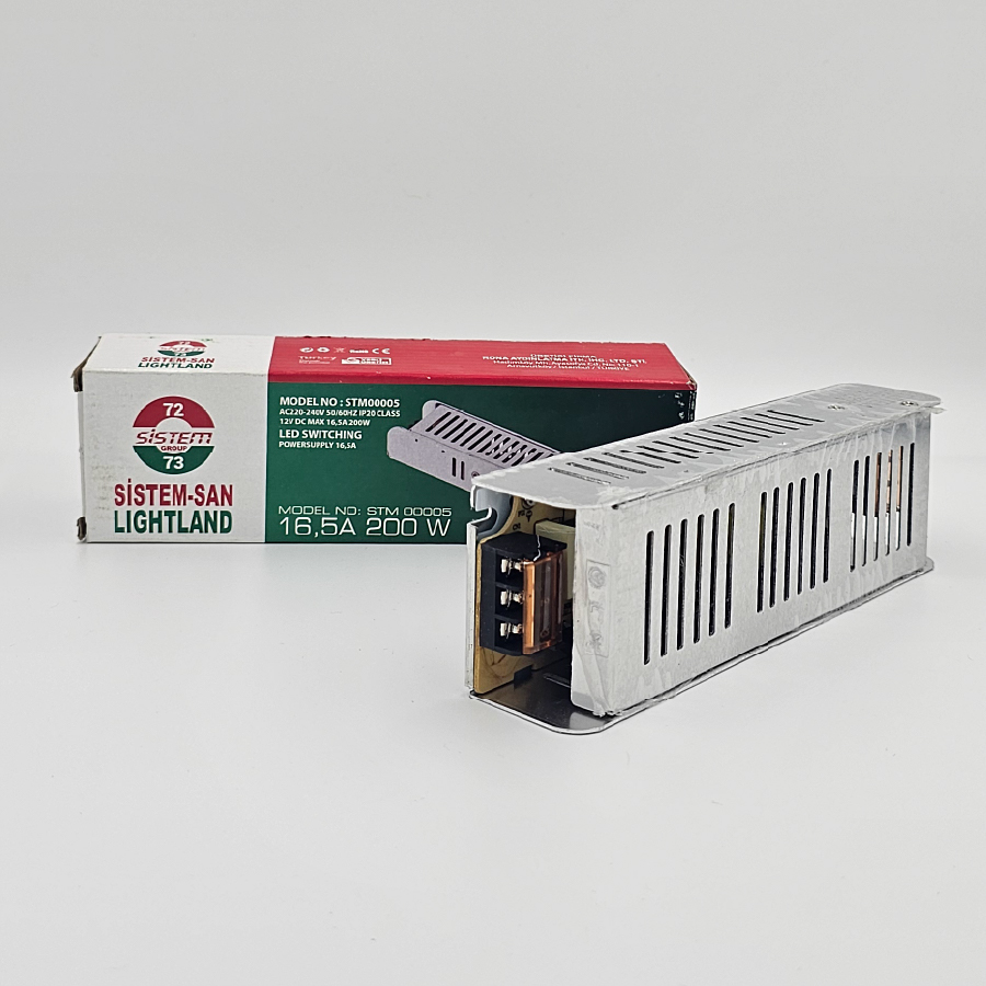 SİSTEMSAN 16,5 A LED TRAFOSU